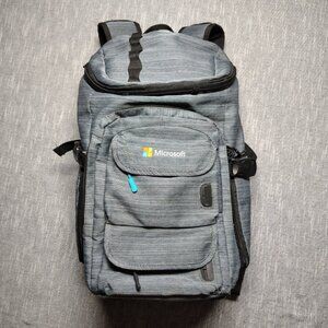 Microsoft Origaudio Mission Pack Backpack Travel Bag Snow Canvas Tech School